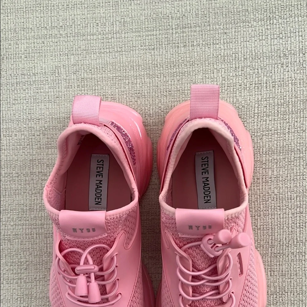 Steve Madden Pink Women's Sneakers - Picture 6 of 6
